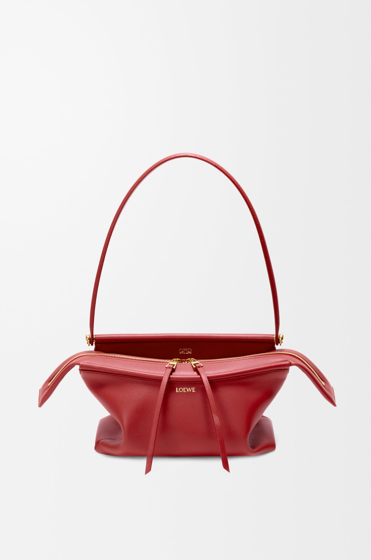 Loewe Small Whisker bag in glazed calfskin