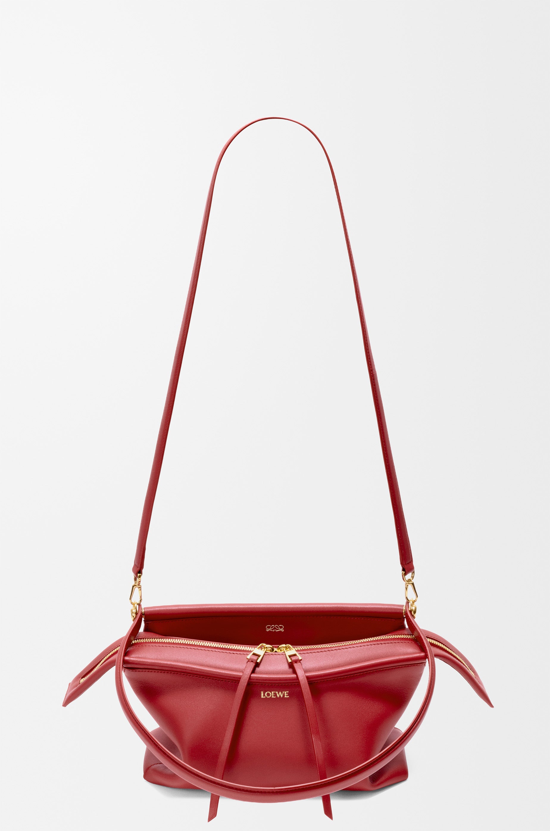 Loewe Small Whisker bag in glazed calfskin
