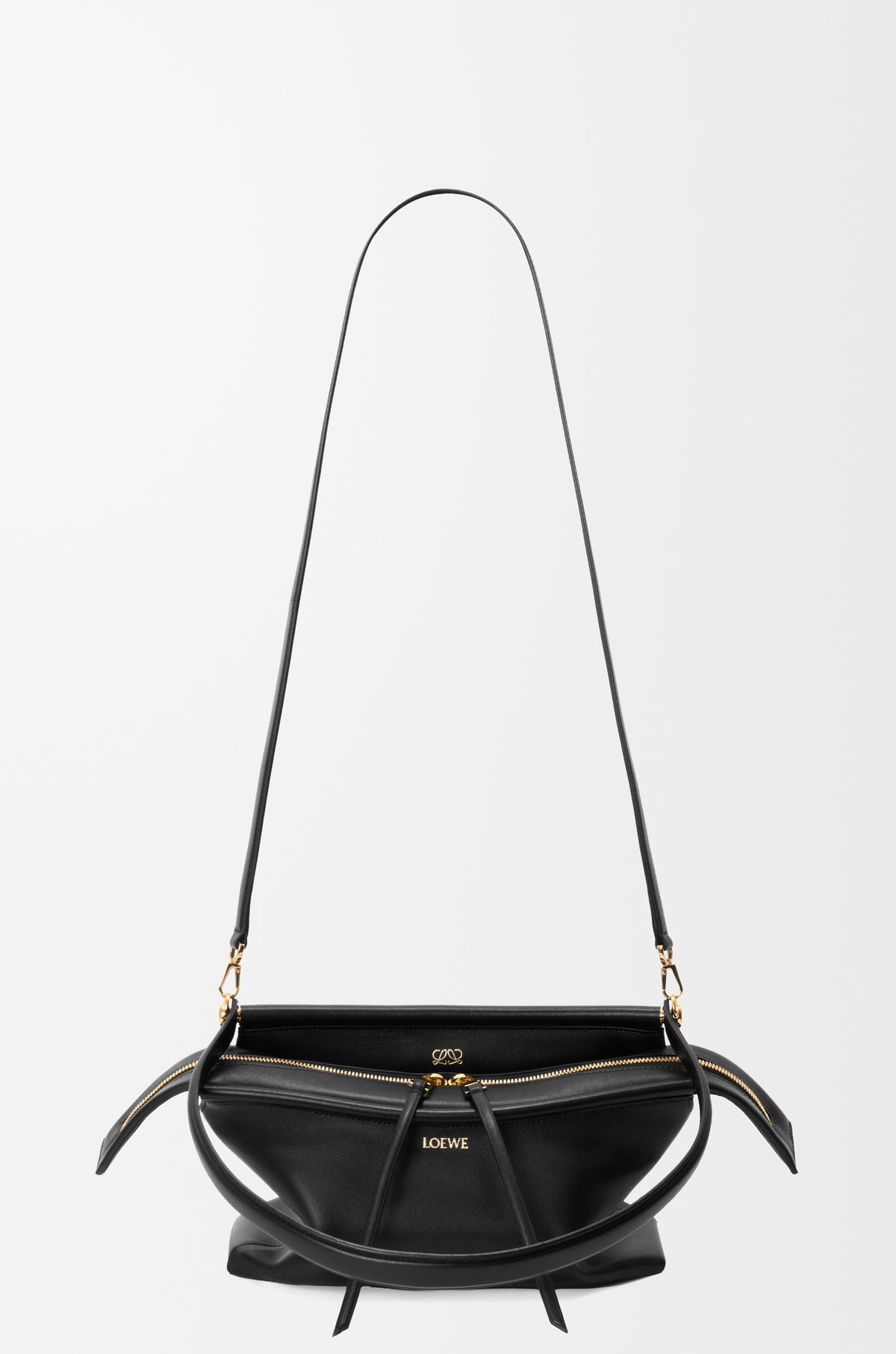 Loewe Small Whisker bag in glazed calfskin