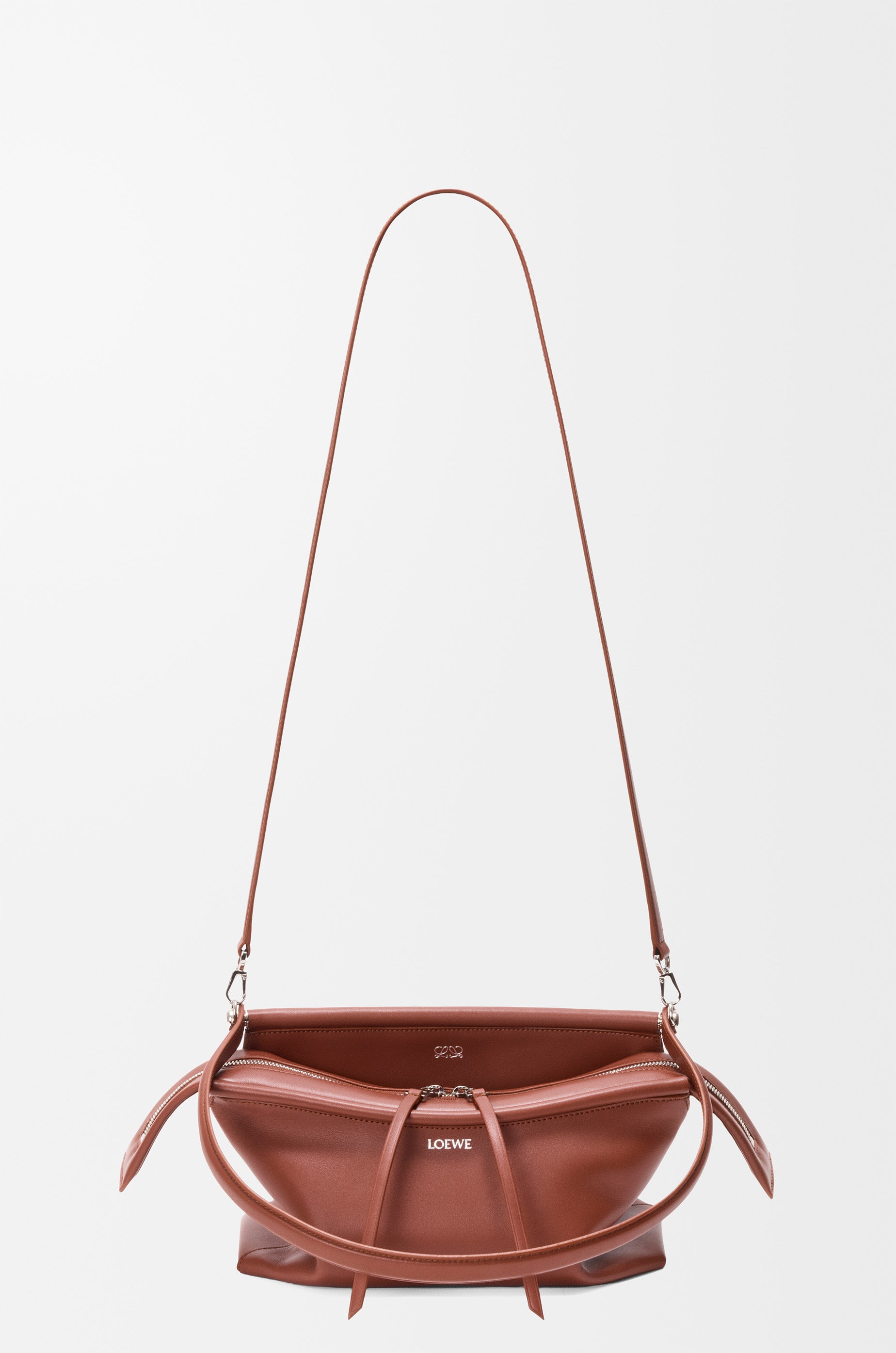 Loewe Small Whisker bag in glazed calfskin