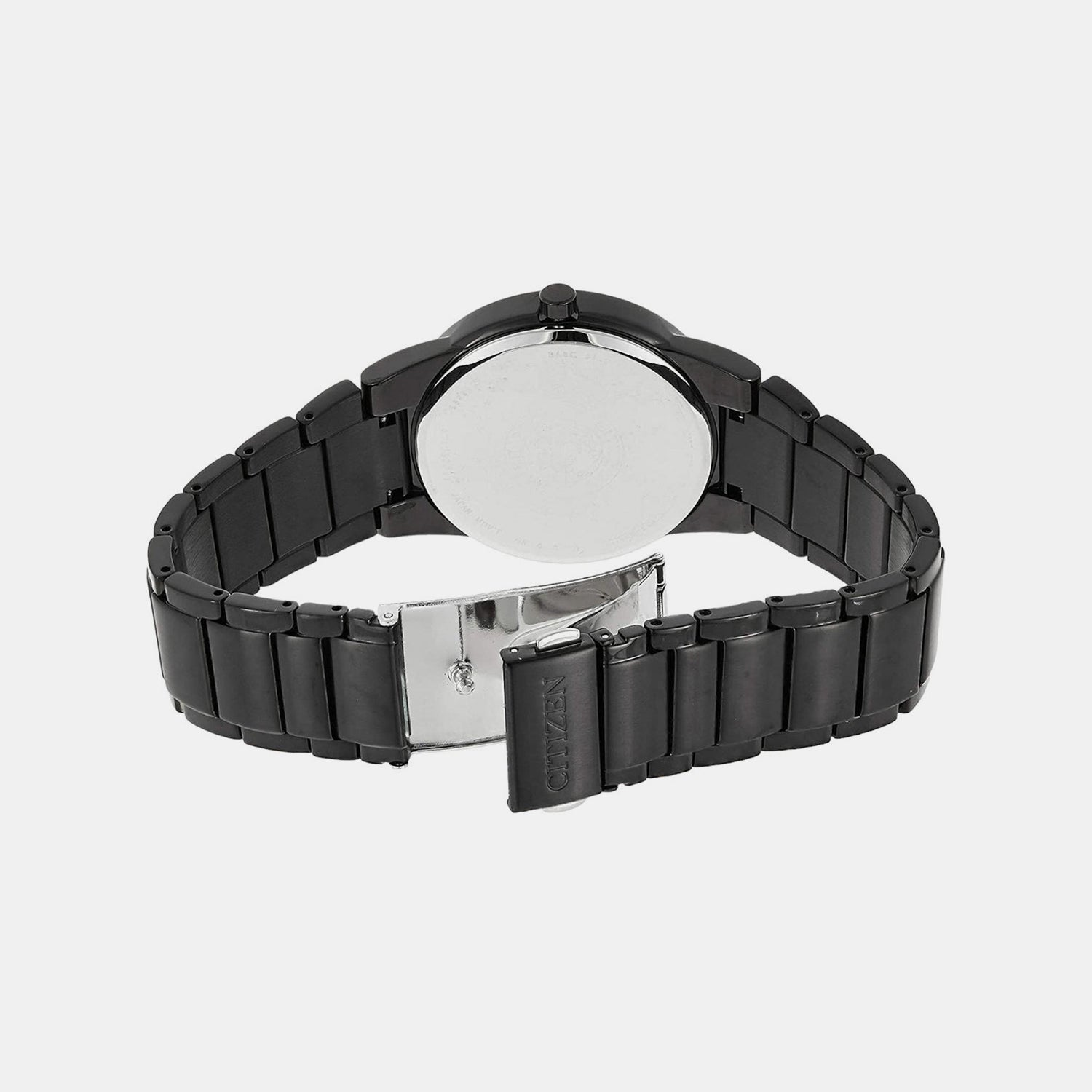 Citizen Axiom Men Quartz Black Dial Analog Stainless Steel Au1065-58E