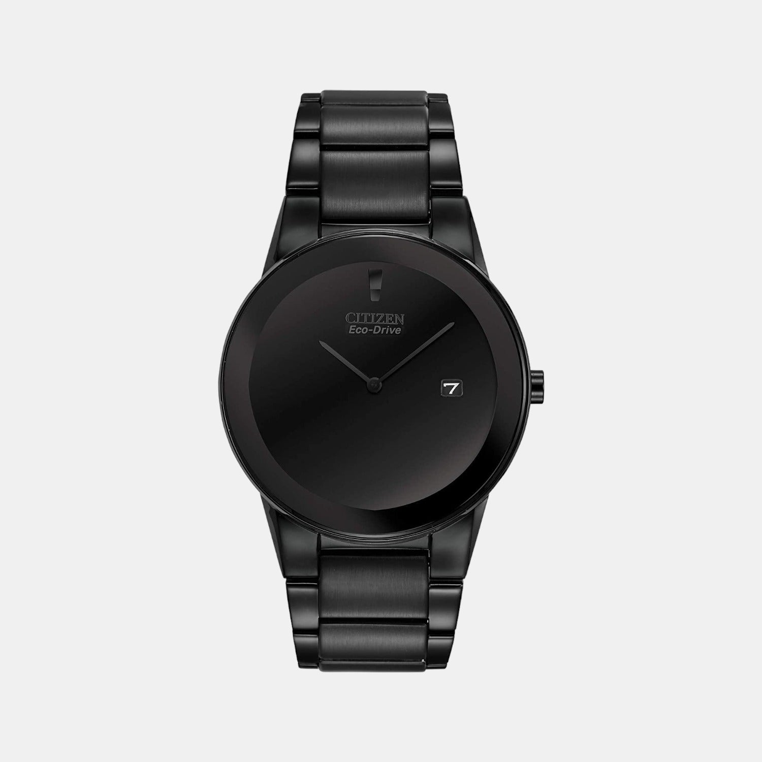 Citizen Axiom Men Quartz Black Dial Analog Stainless Steel Au1065-58E