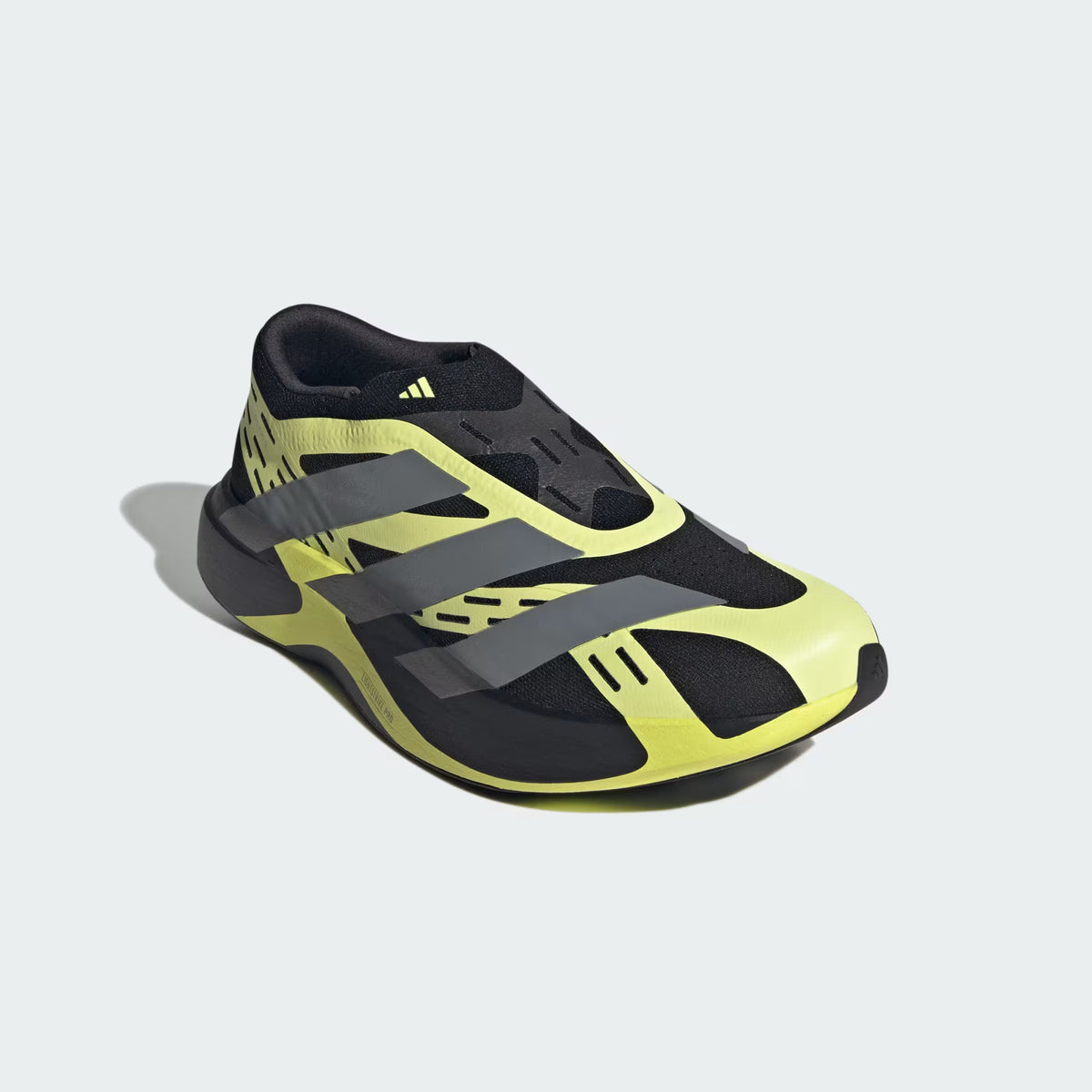 Adidas Adizero Evo Sl Laceless Core Black Iron Metallic Frozen Lemon