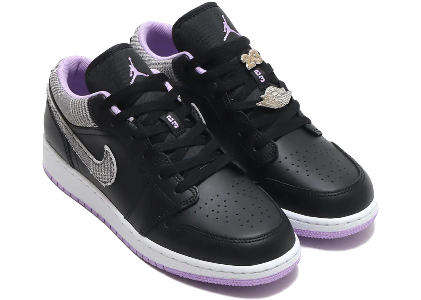 Air Jordan 1 Low Houndstooth Gs