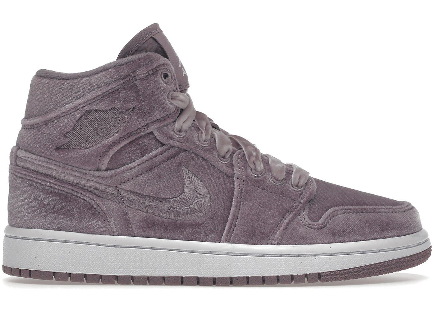 Air Jordan 1 Mid Se Purple Velvet (Women'S)