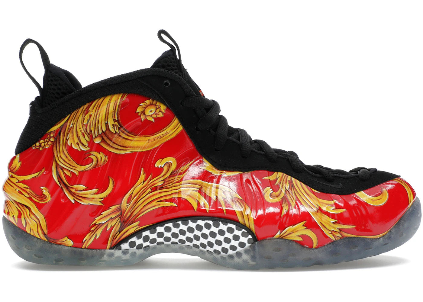 nike air foamposite one supreme red