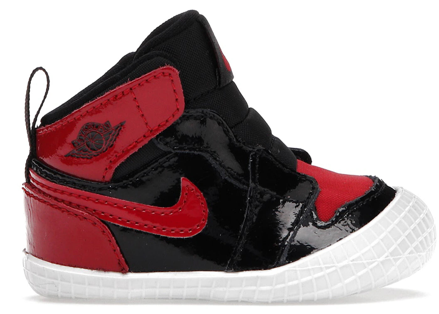 Jordan 1 Crib Bootie Bred Patent (I)