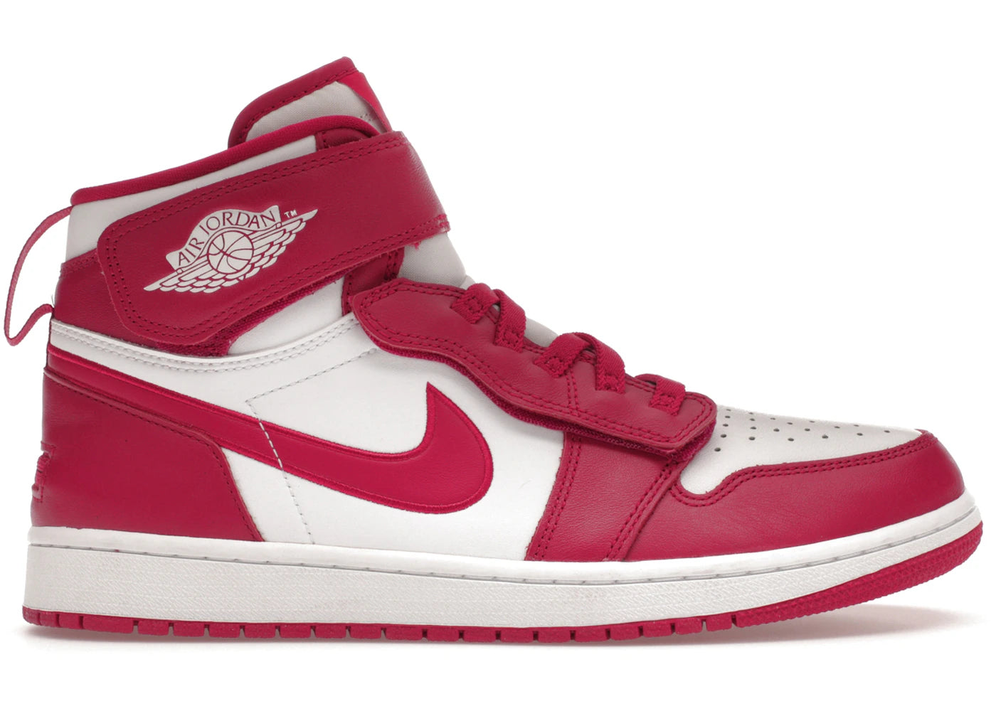 Jordan 1 High Flyease White Cardinal Red