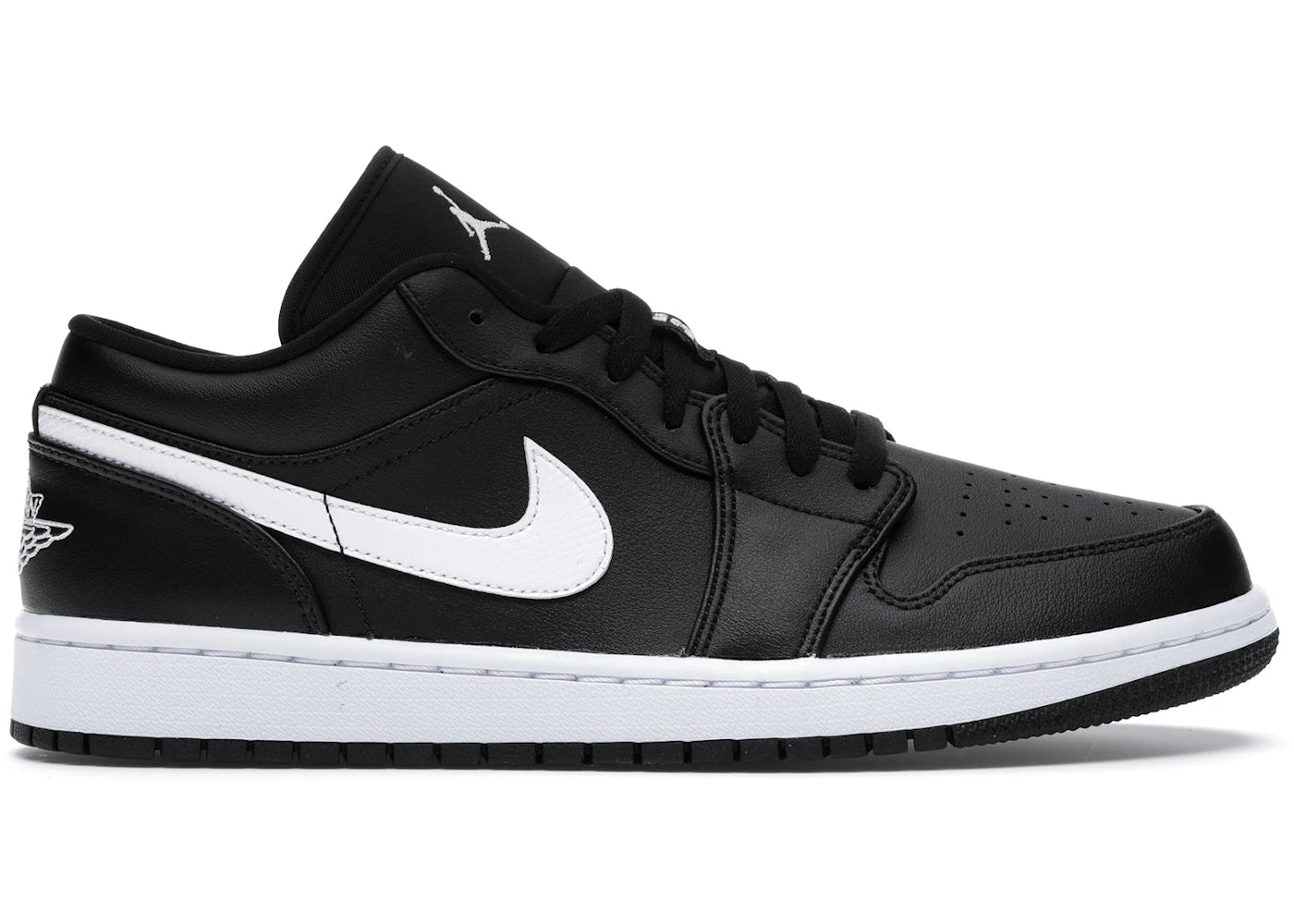 Jordan 1 Low Black White (Women'S)