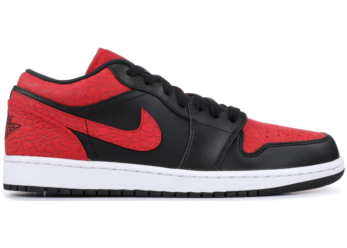 Jordan 1 Low Bred Elephant Print