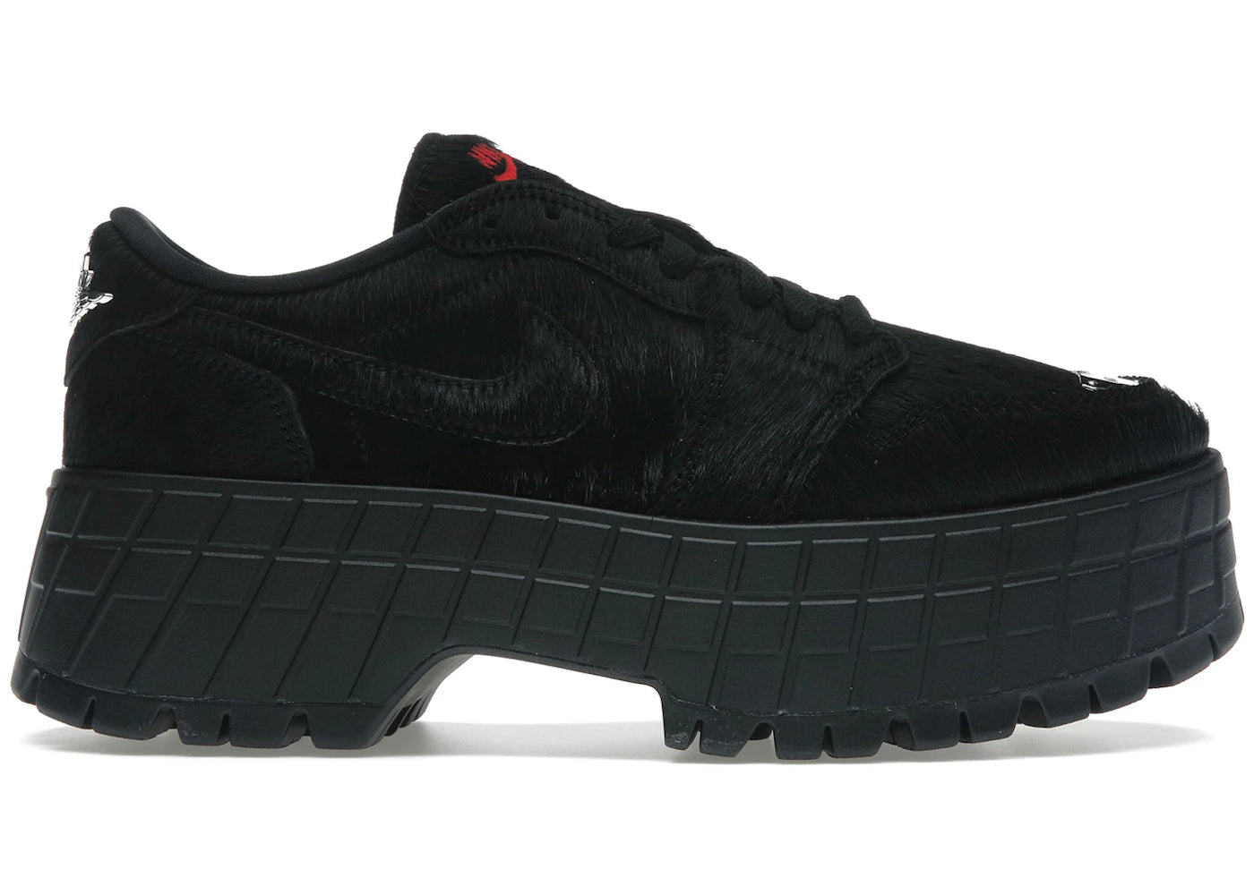 Jordan 1 Low Brooklyn Black Gym Red (Women'S)