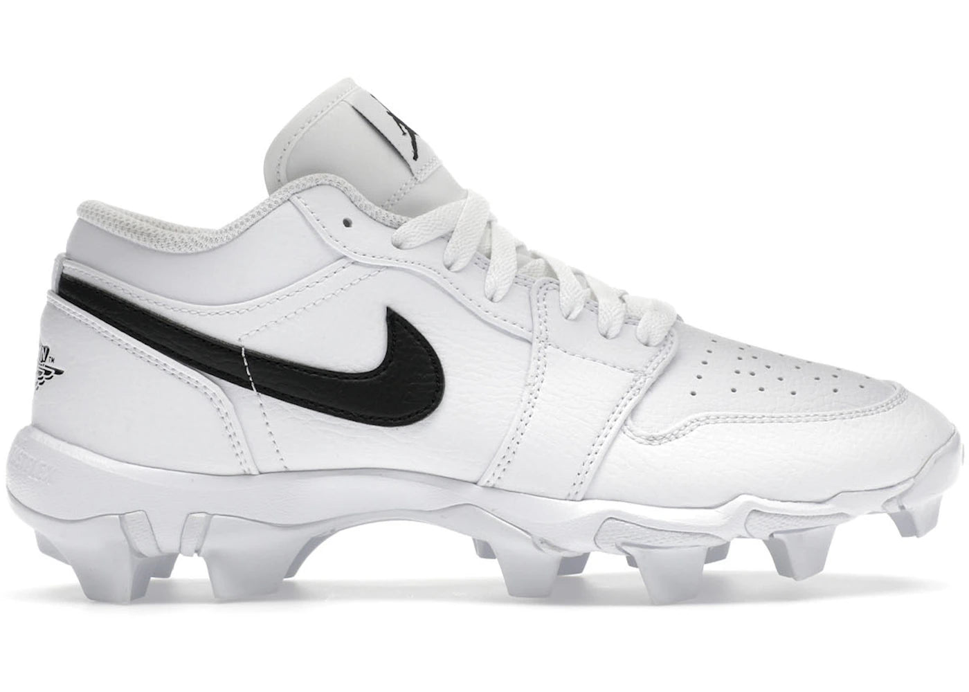 Jordan 1 Low Cleat White Black (Gs)