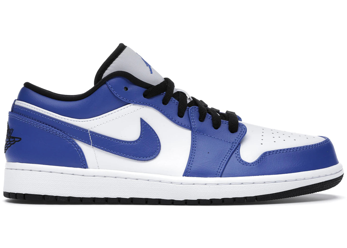 Nike Air Force 1 Low White Game Royal GS Youth 5.5Y Blue Leather Sneakers GS) NIKE AIR FORCE 1 LOW  main image 2