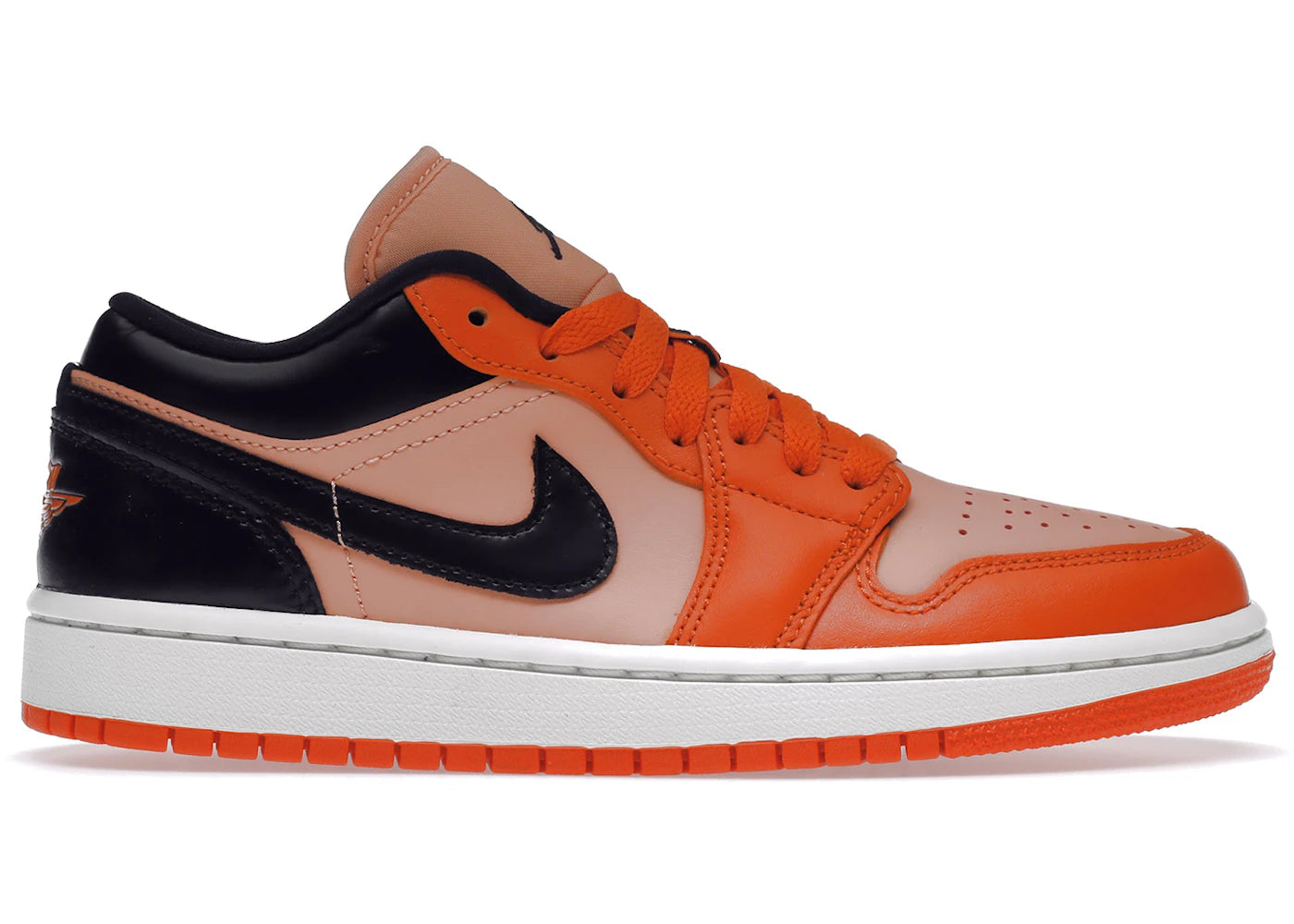 Jordan 1 Low Orange Black (Women'S)