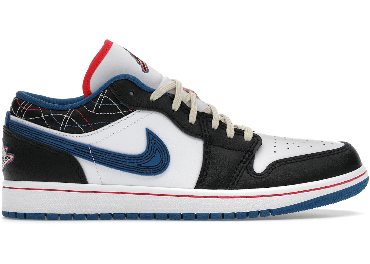Jordan 1 Low Se Industrial Blue Sashiko