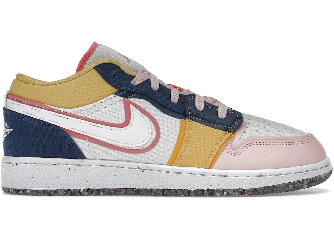 Jordan 1 Low Se Multi Canvas (Gs)