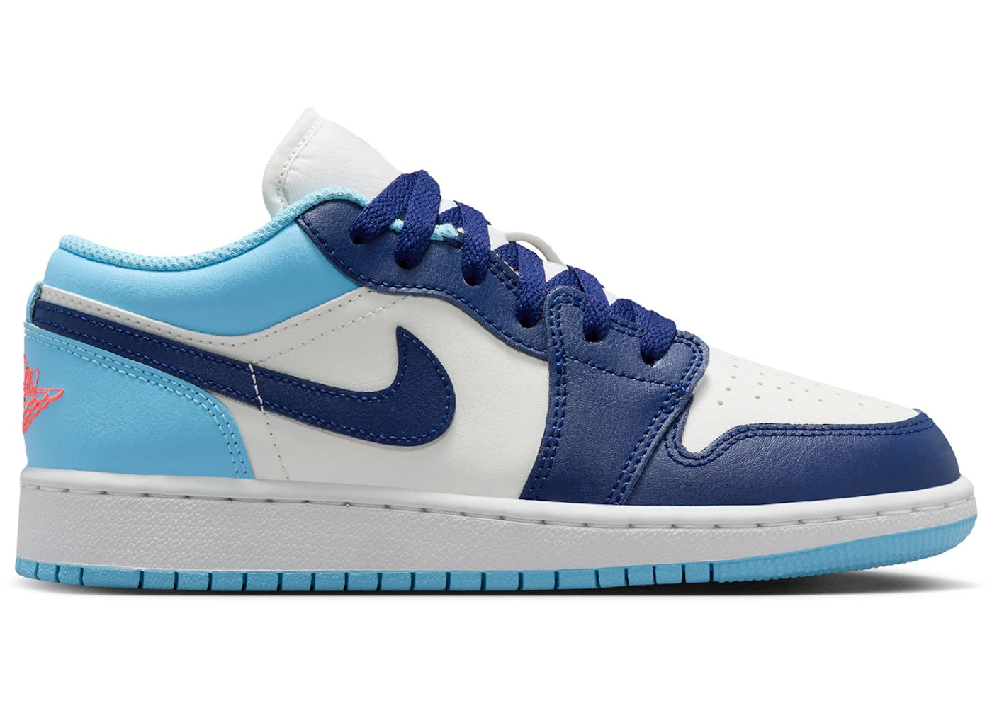 Jordan 1 Low Sail Blue Chill (Gs)