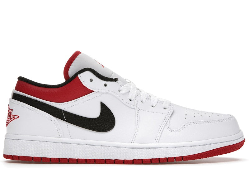 Jordan Low White University Red Black – Kicks Machine