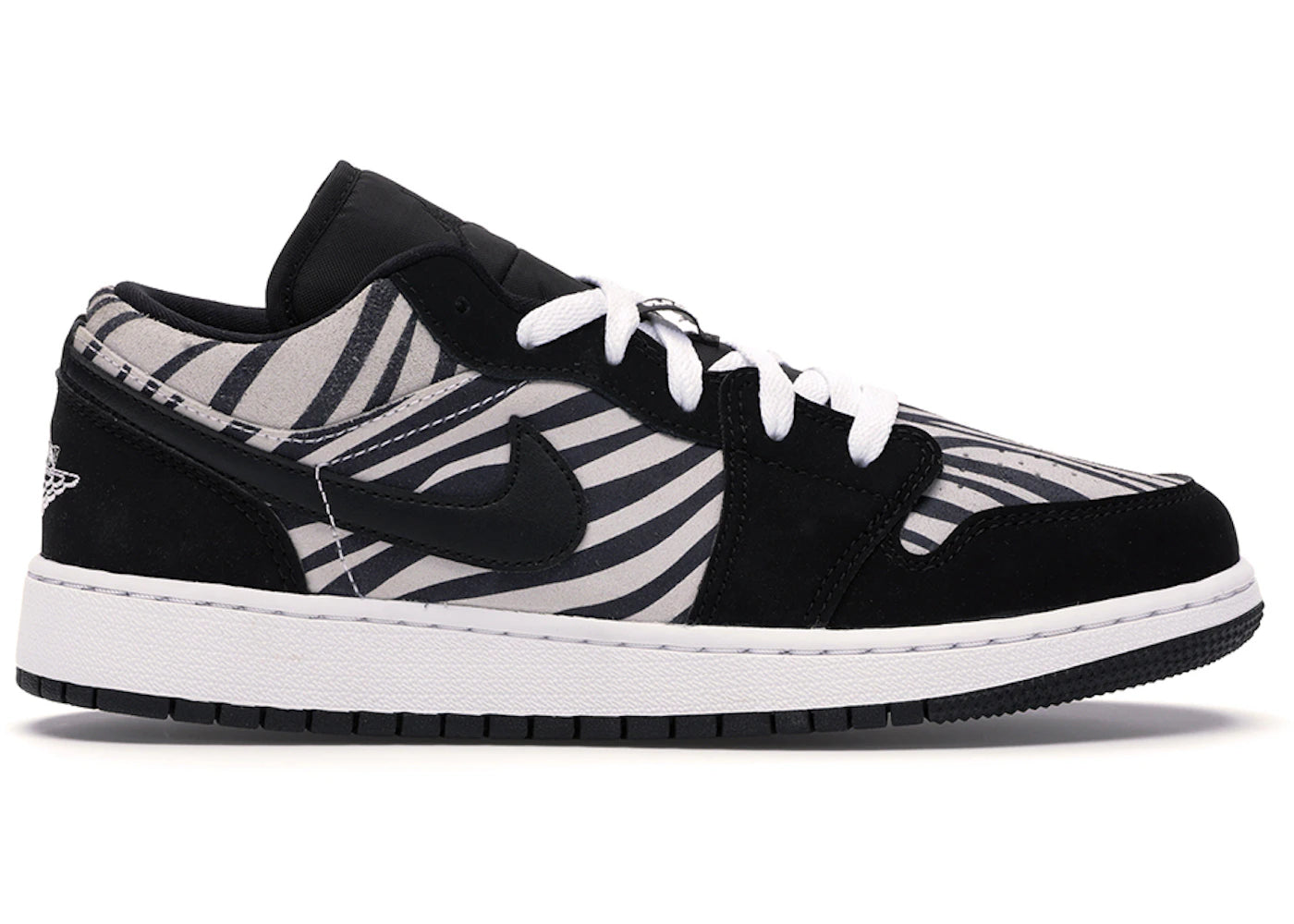 Jordan 1 Low Zebra (Gs)