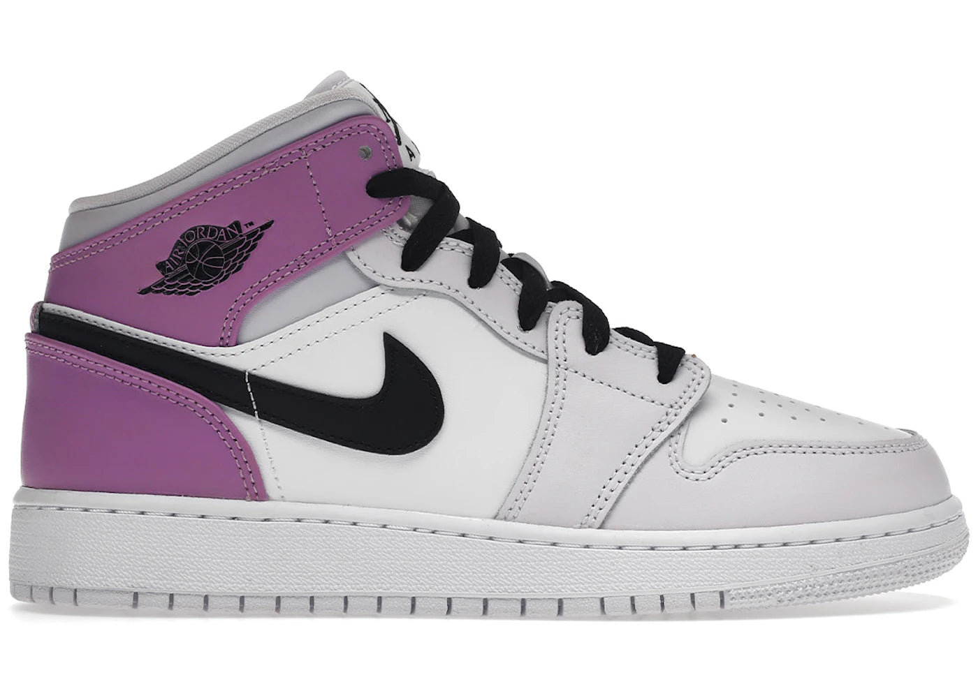 Jordan 1 Mid Barely Grape (Gs)