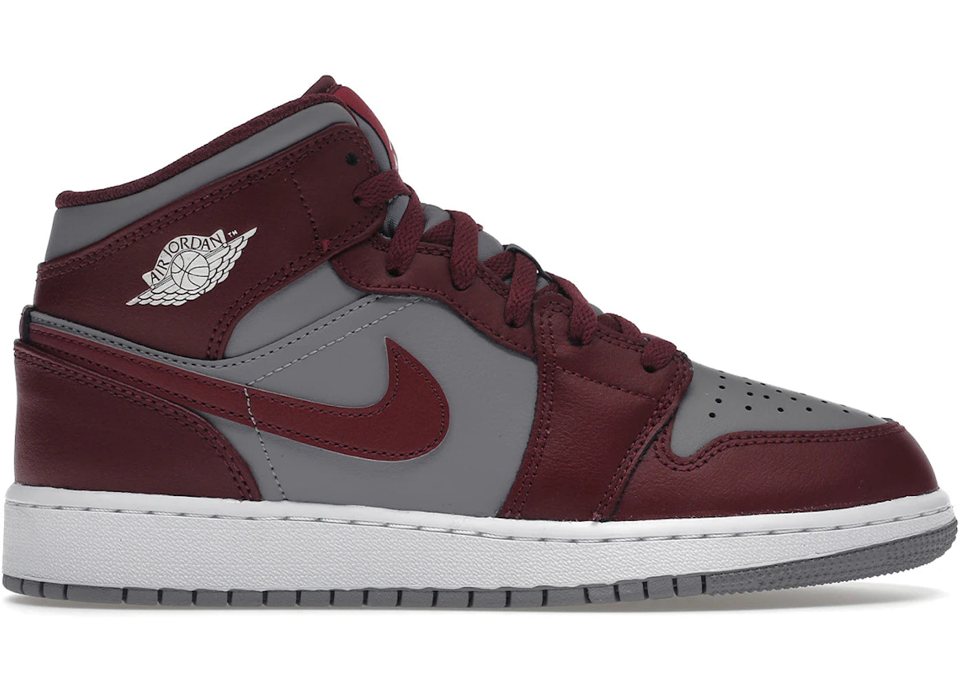 Jordan 1 Mid Cherrywood Red (Gs)