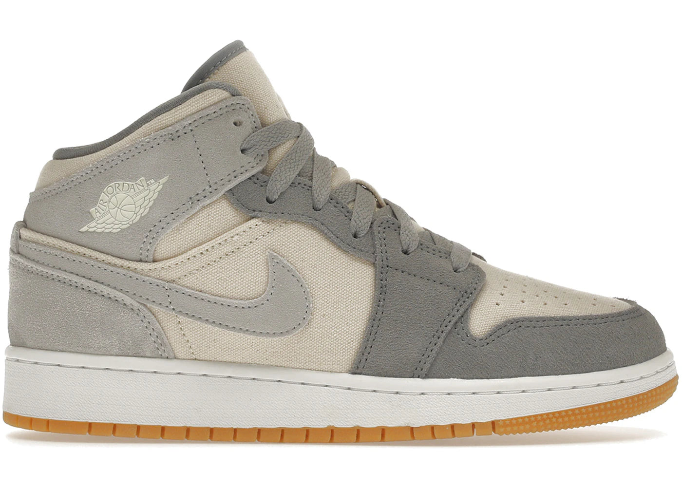 Jordan 1 Mid Se Coconut Milk Particle Grey (Gs)