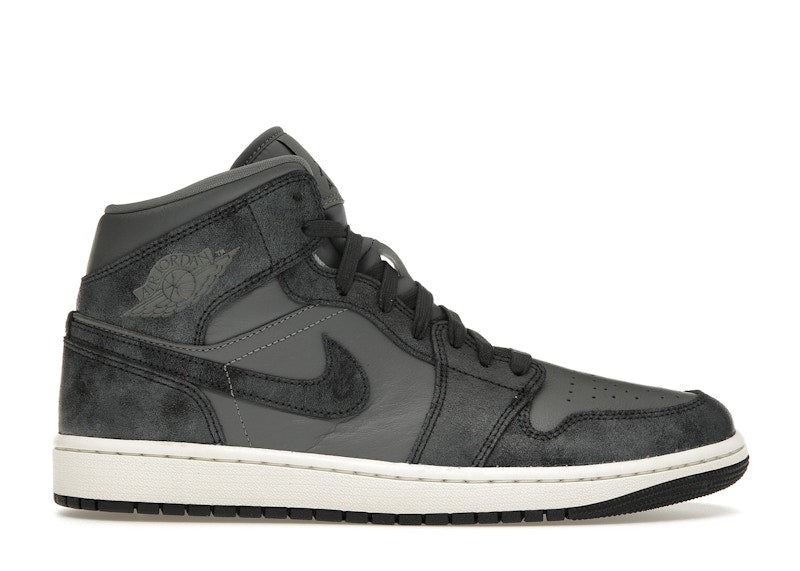 Jordan Mid Distressed Smoke Grey (Women'S) – Kicks Machine