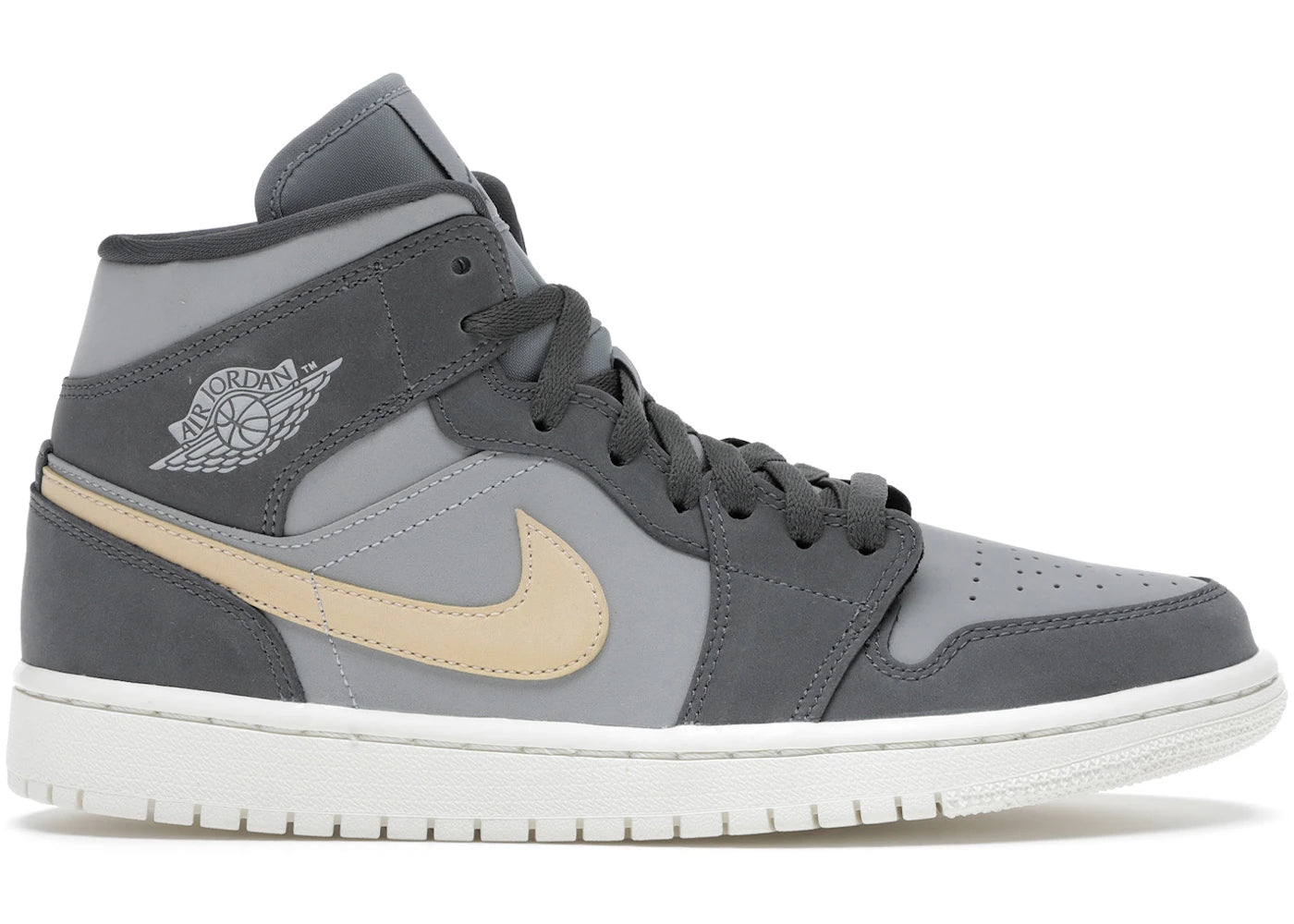 Jordan 1 Mid Grey Onyx (Women'S)