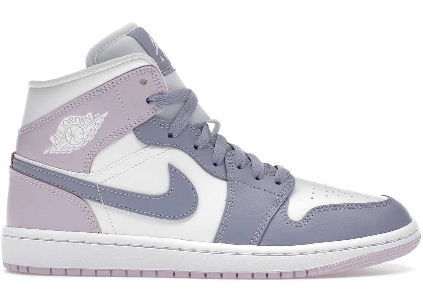 Jordan 1 Mid Indigo Haze Doll White (Women'S)