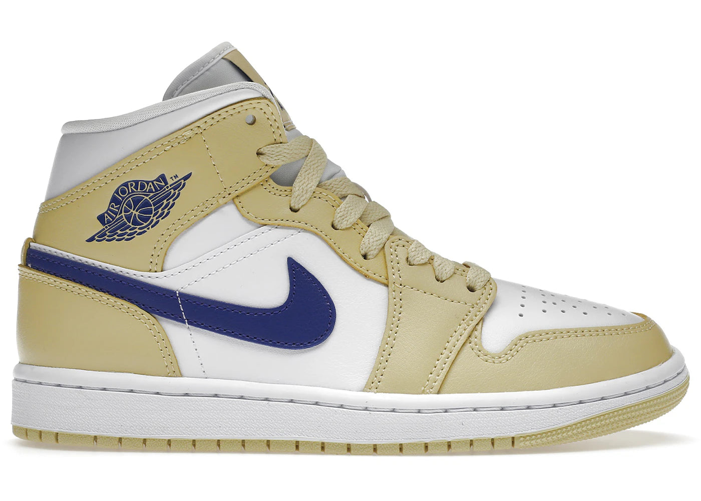 Jordan 1 Mid Lemon Wash Lapis (Women'S)
