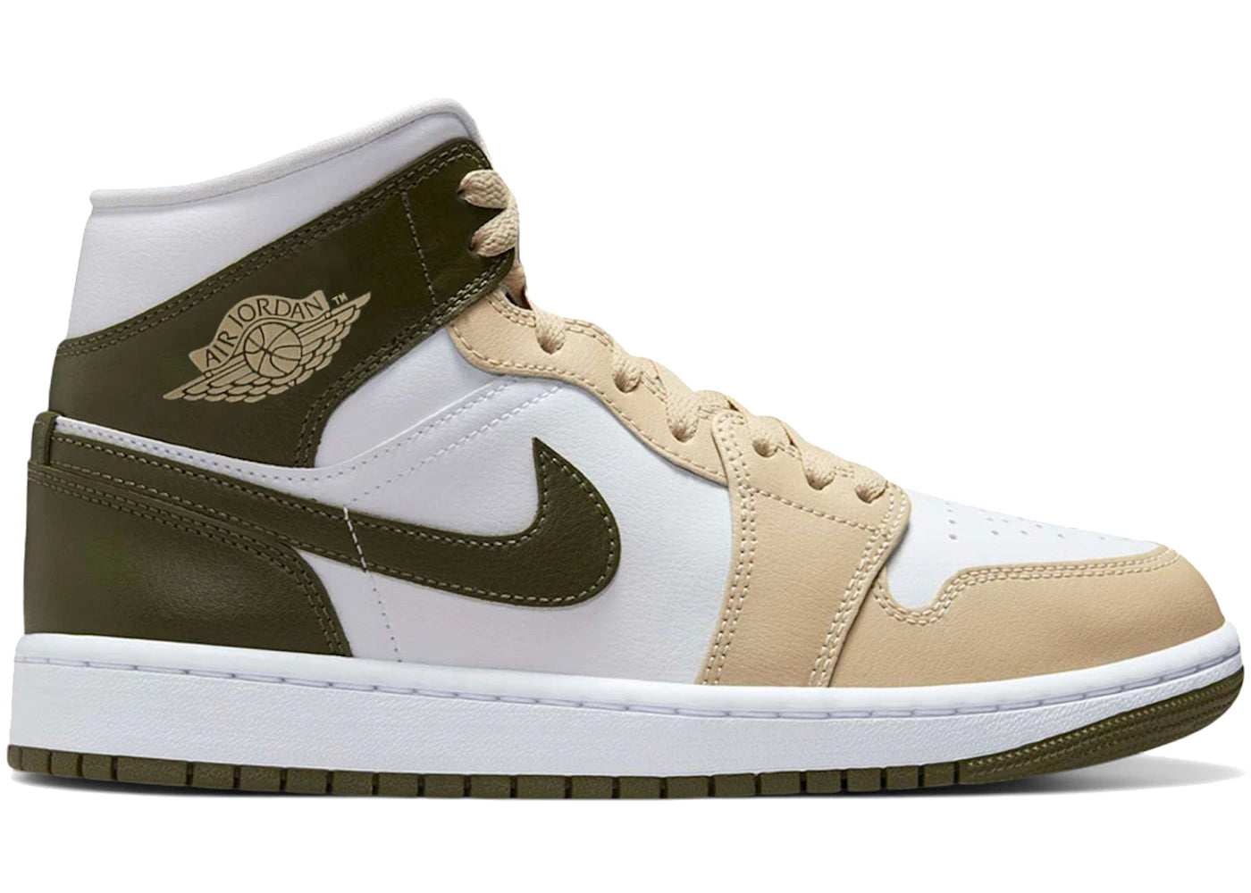 Jordan 1 Mid Military Drab (Women'S)
