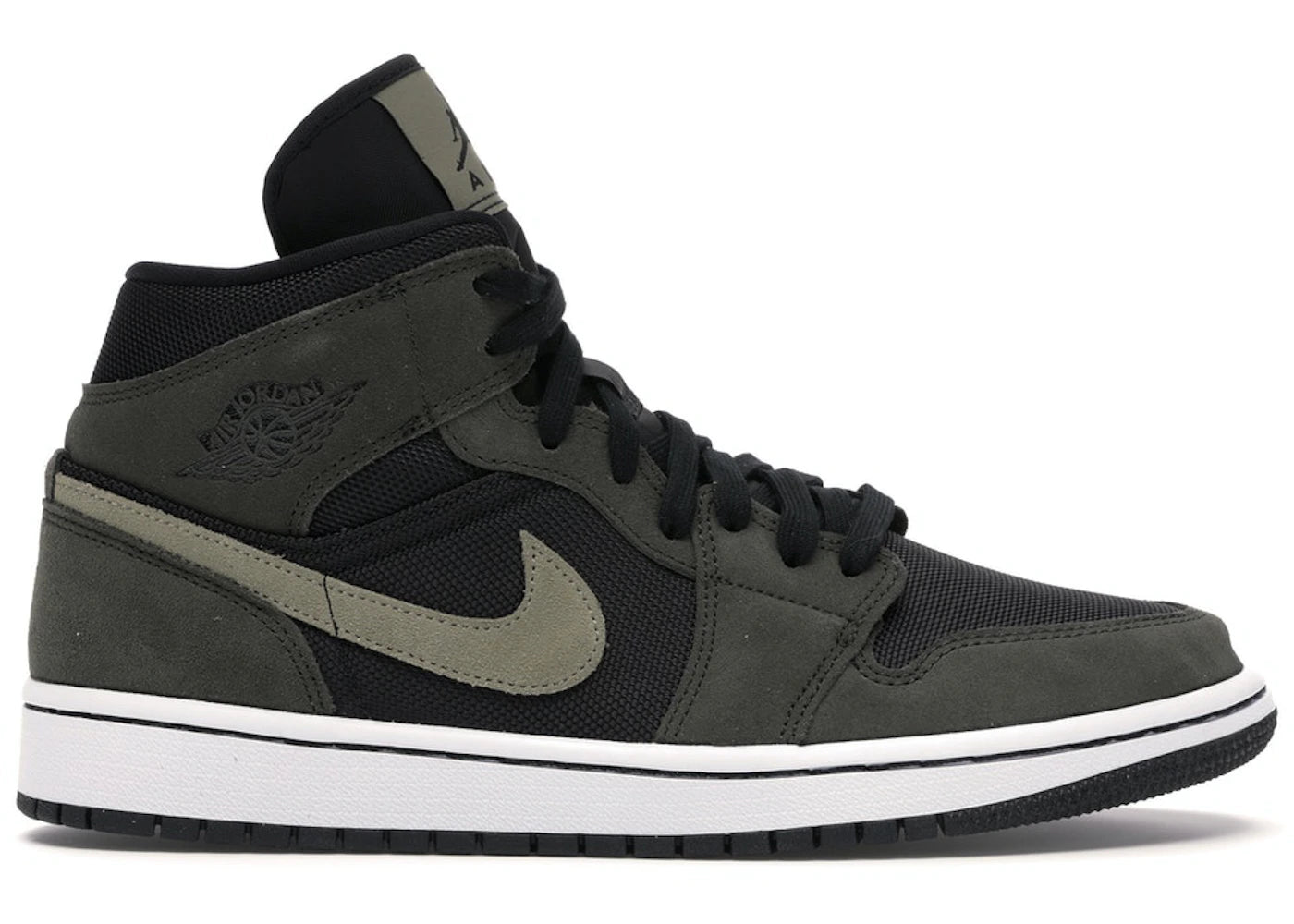 Jordan 1 Mid Military Olive (Women'S)