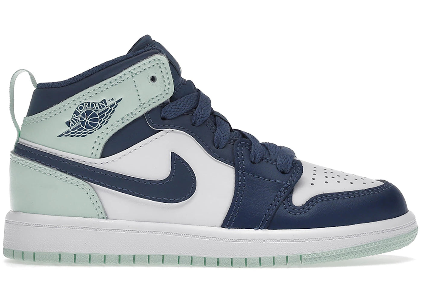 Jordan 1 Mid Mystic Navy Mint Foam (Ps)