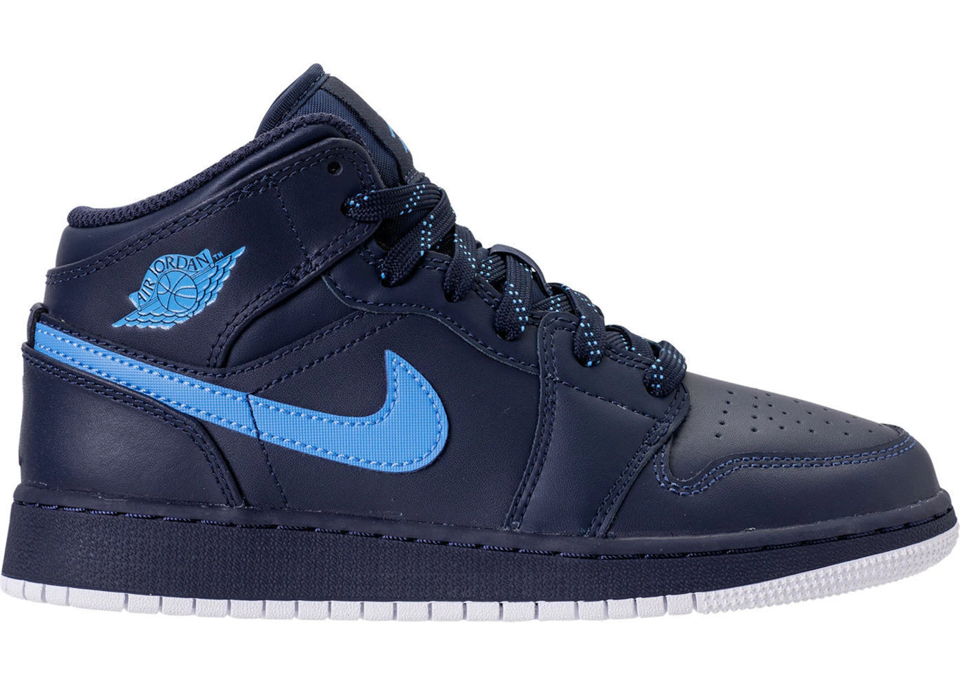 Jordan 1 Mid Obsidian University Blue (Gs)