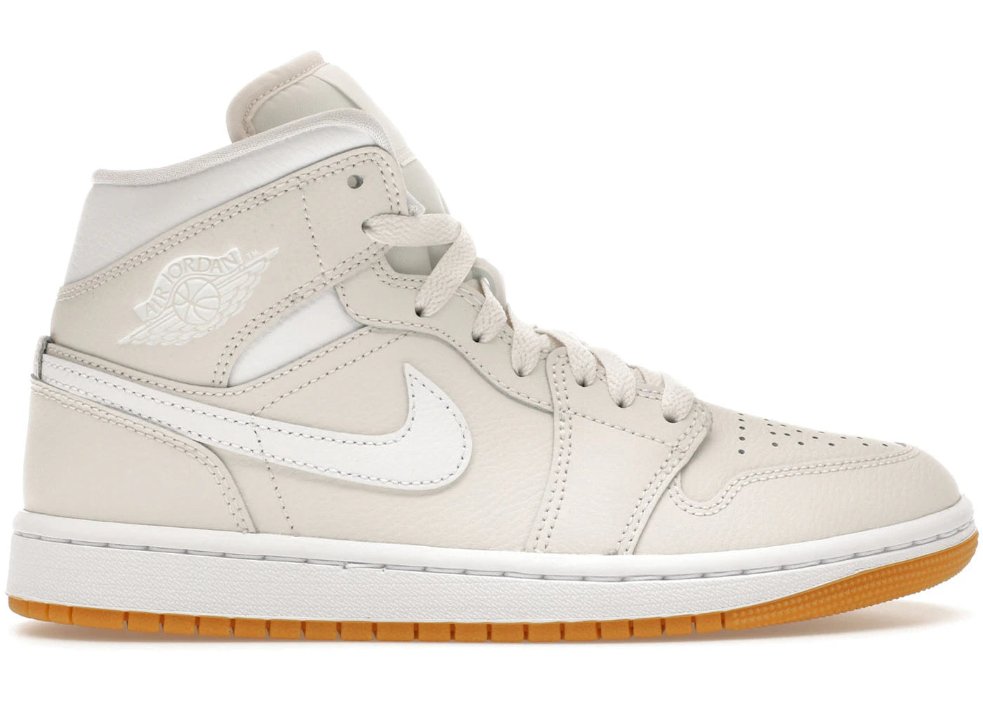 Jordan 1 Mid Phantom Gum (Women'S)