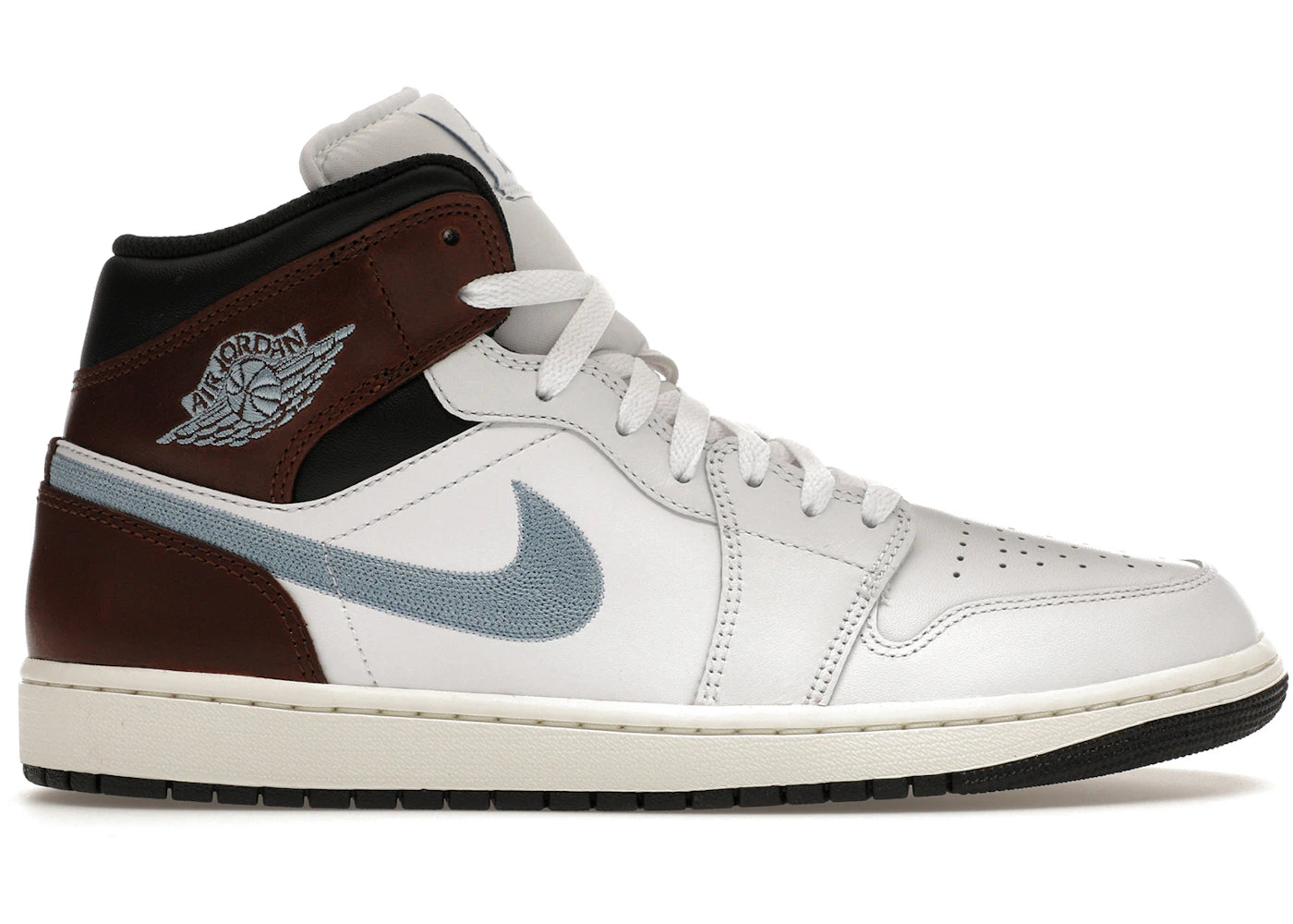 Jordan 1 Mid Se Brown Blue Grey