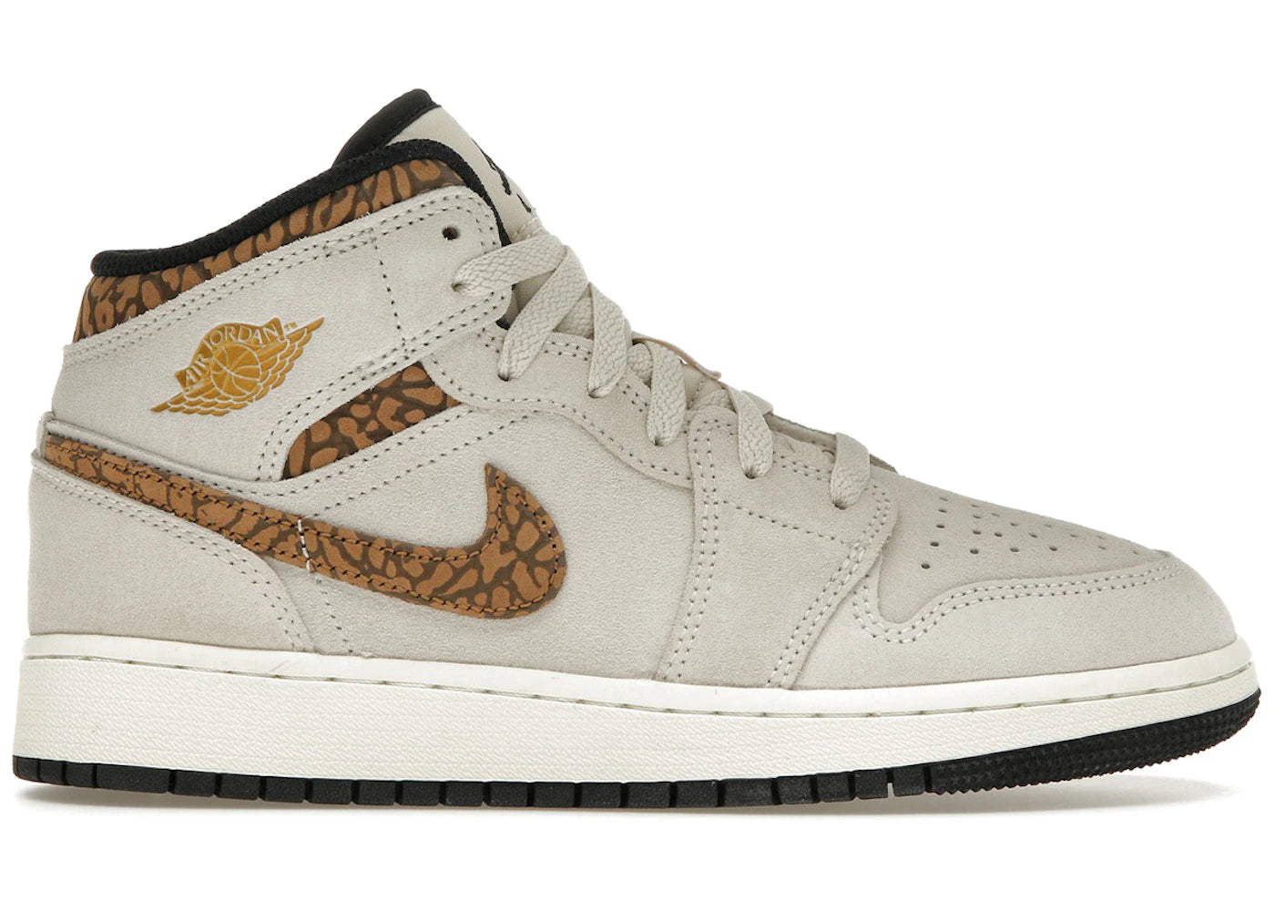 Jordan 1 Mid Se Brown Elephant (Gs)