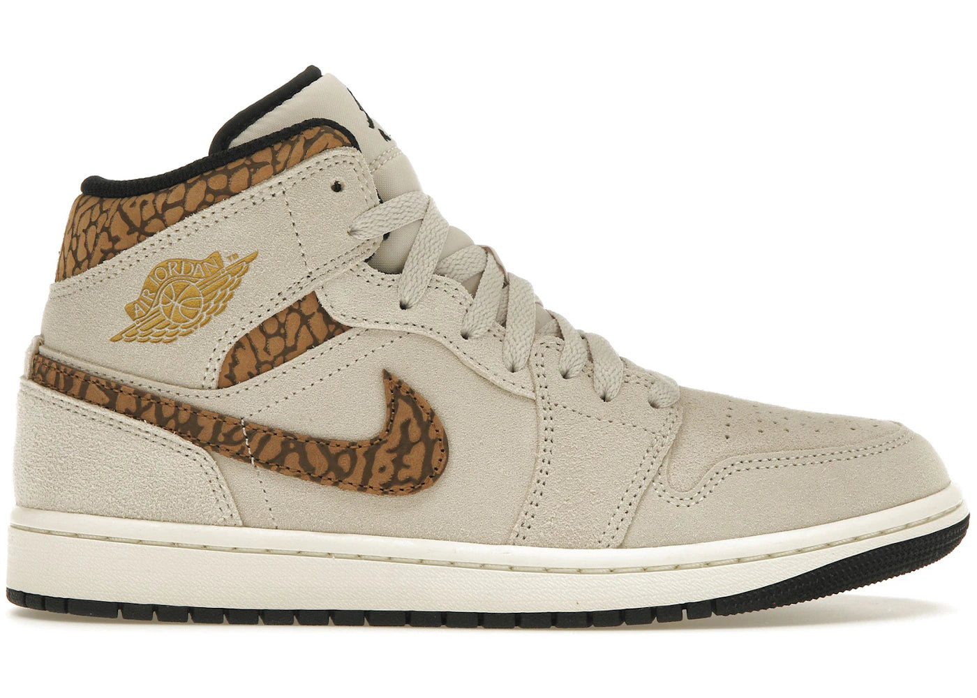 Jordan 1 Mid Se Brown Elephant