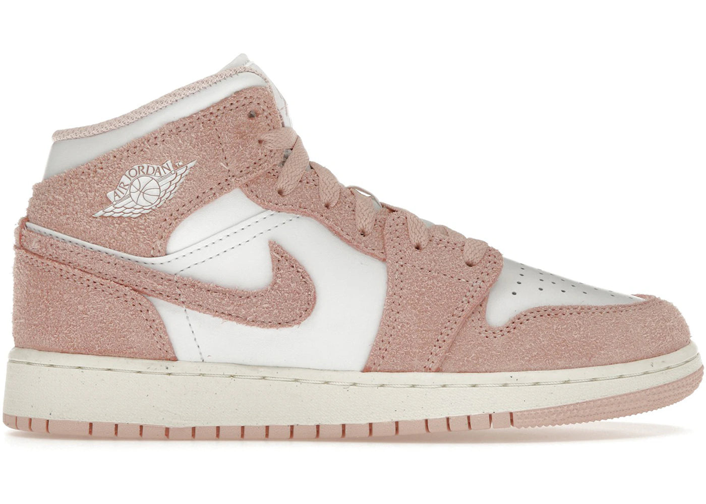Mid Rose Jordan 1s Air Jordan Mid Wmns 'Barely Rose' — Kick Game