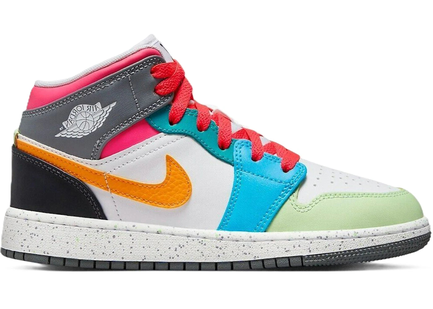 Jordan 1 Mid Se Multi-Color (Gs)