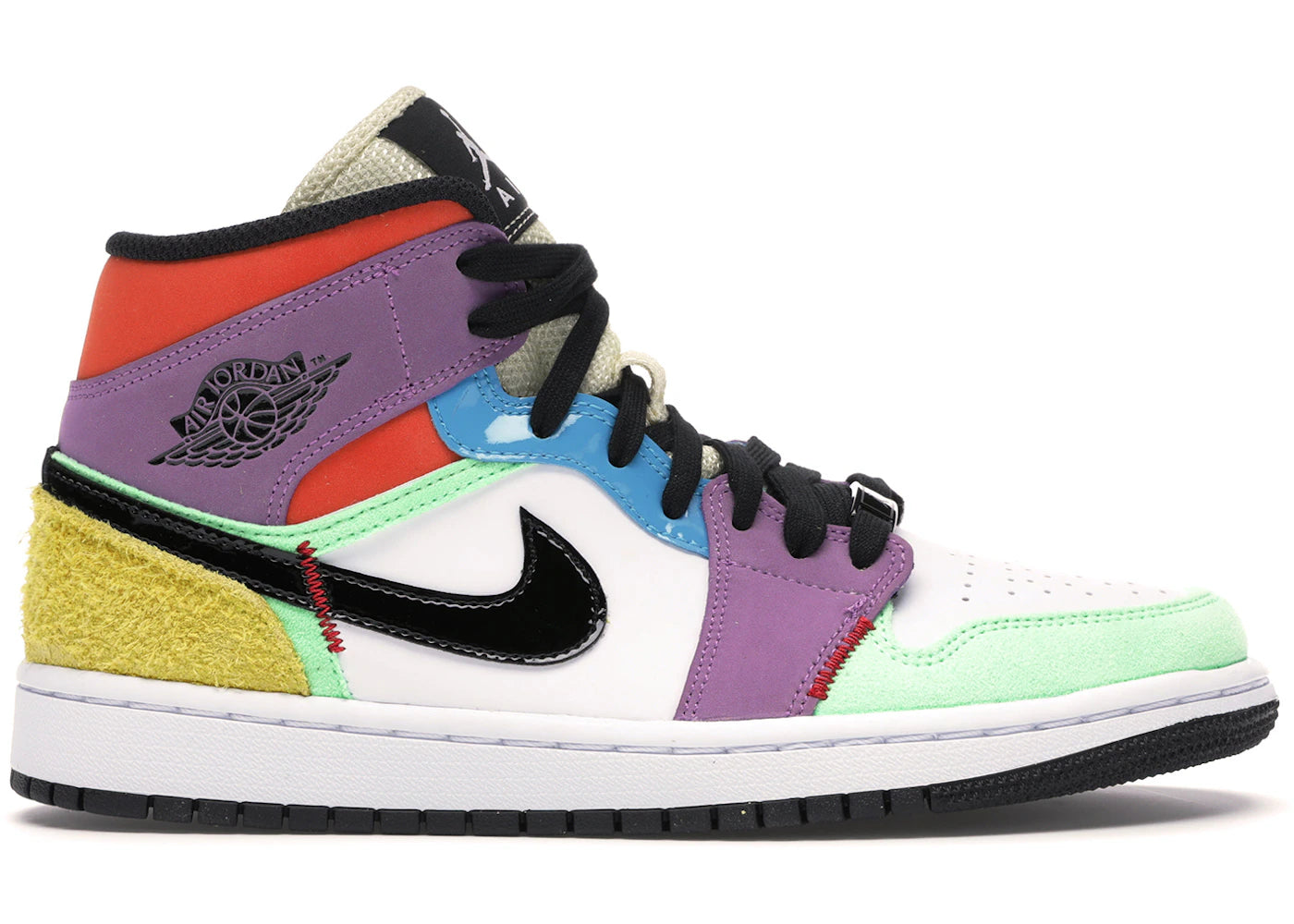 Jordan 1 Mid Se Multi-Color (Women'S)