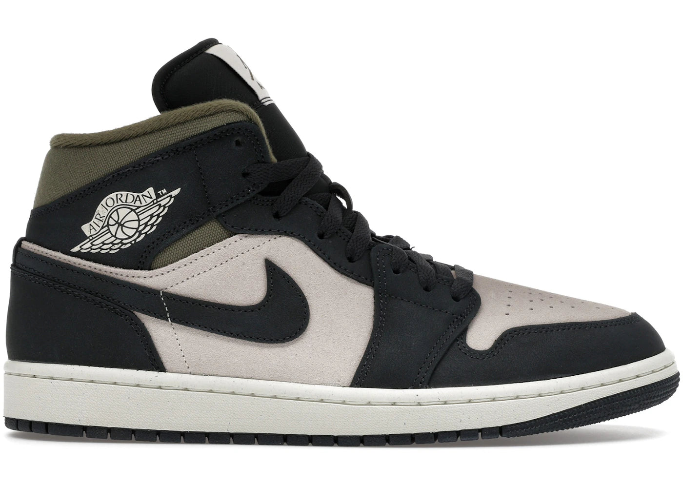 Jordan 1 Mid Se Off Noir Medium Olive