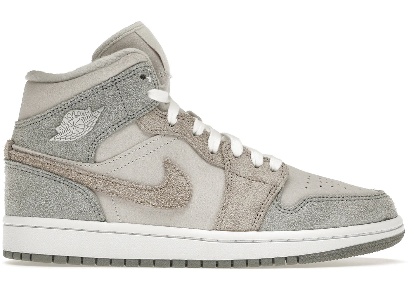 Jordan 1 Mid Se Particle Grey (Women'S)
