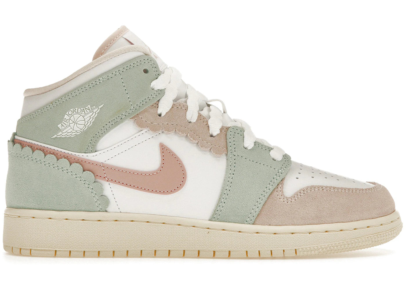 Jordan 1 Mid Se Pink Oxford (Gs)