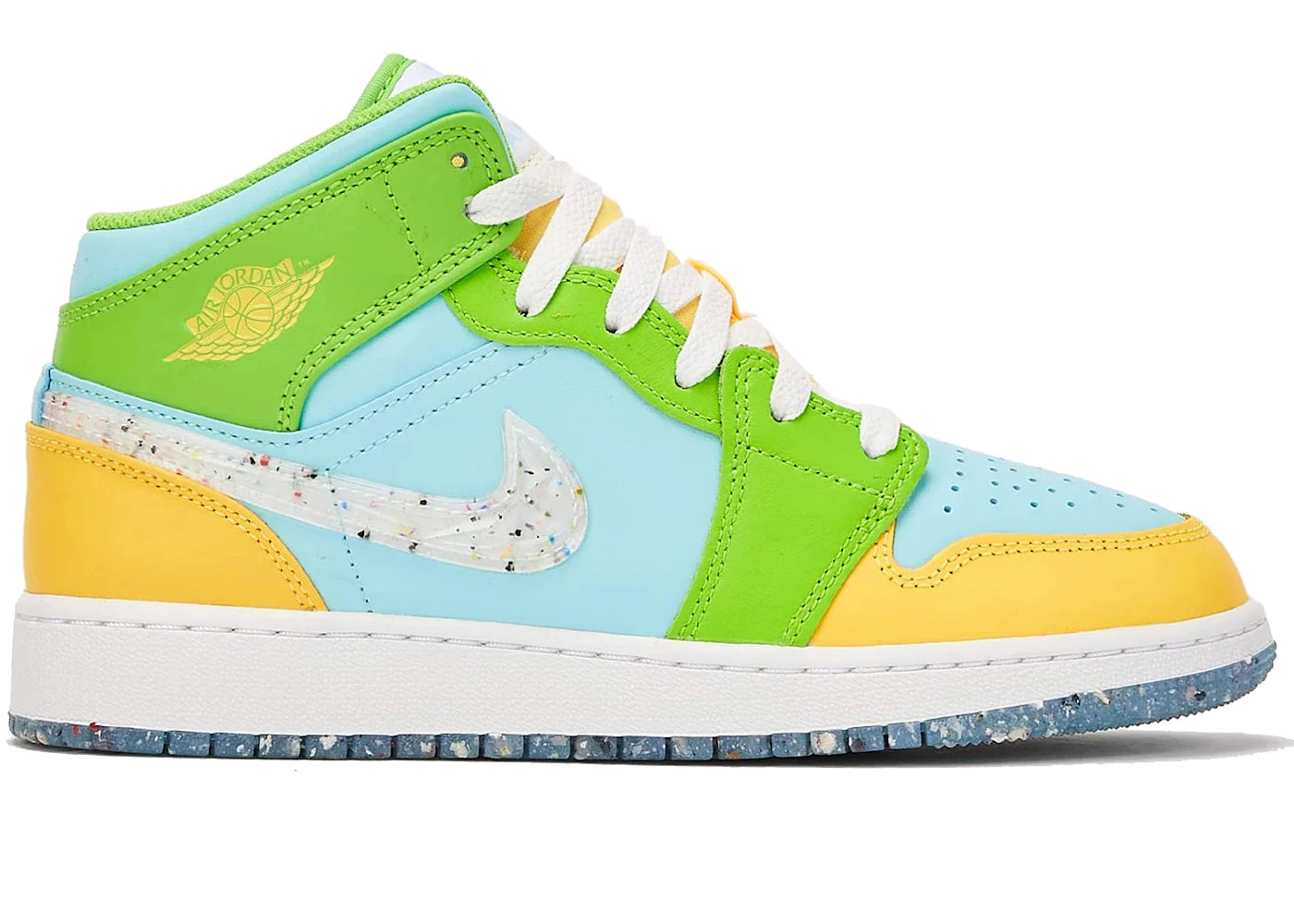 Jordan 1 Mid Se Recycled Grind (Gs)