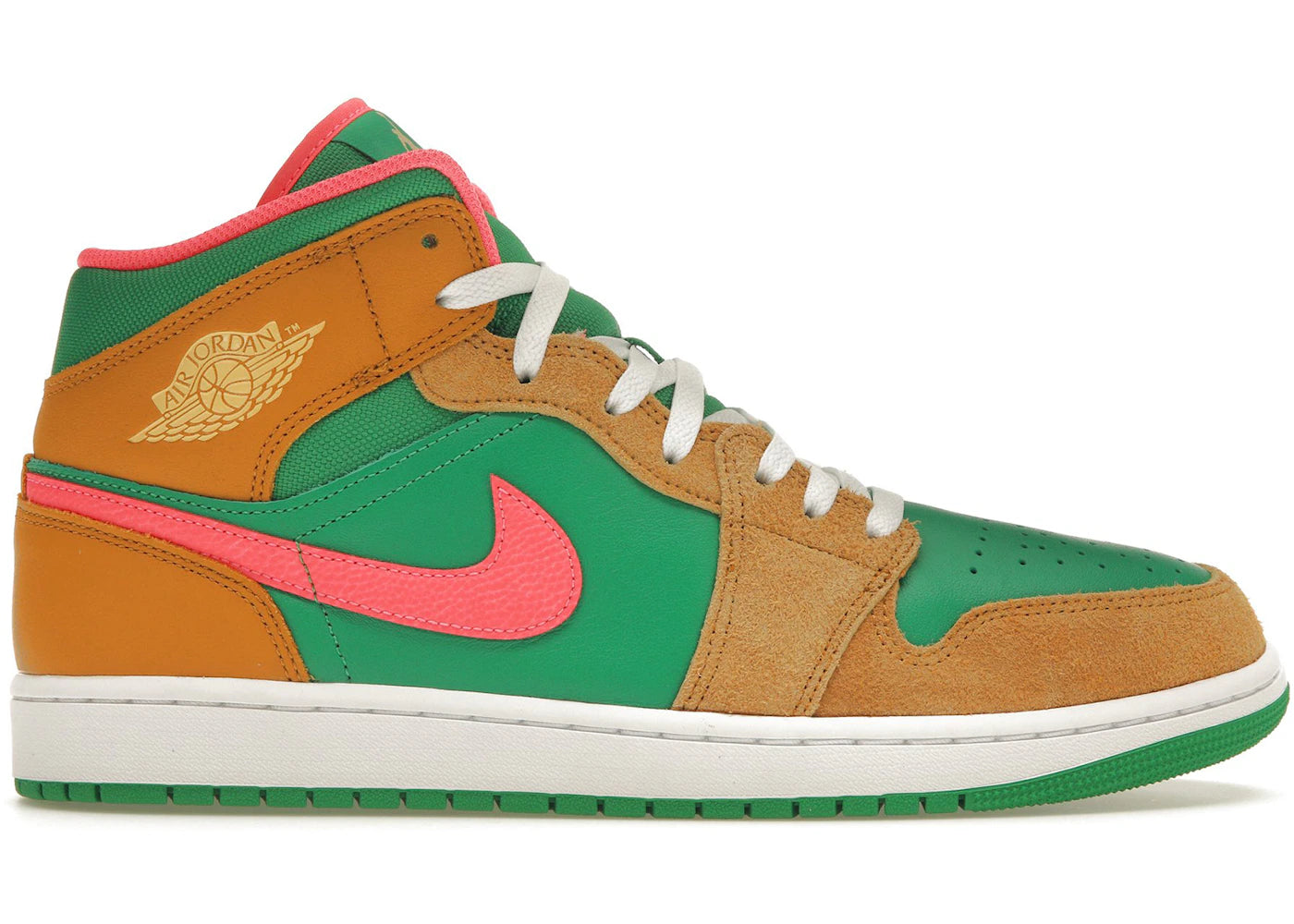 Jordan Mid Se Wheat Watermelon – Kicks Machine - Main Image
