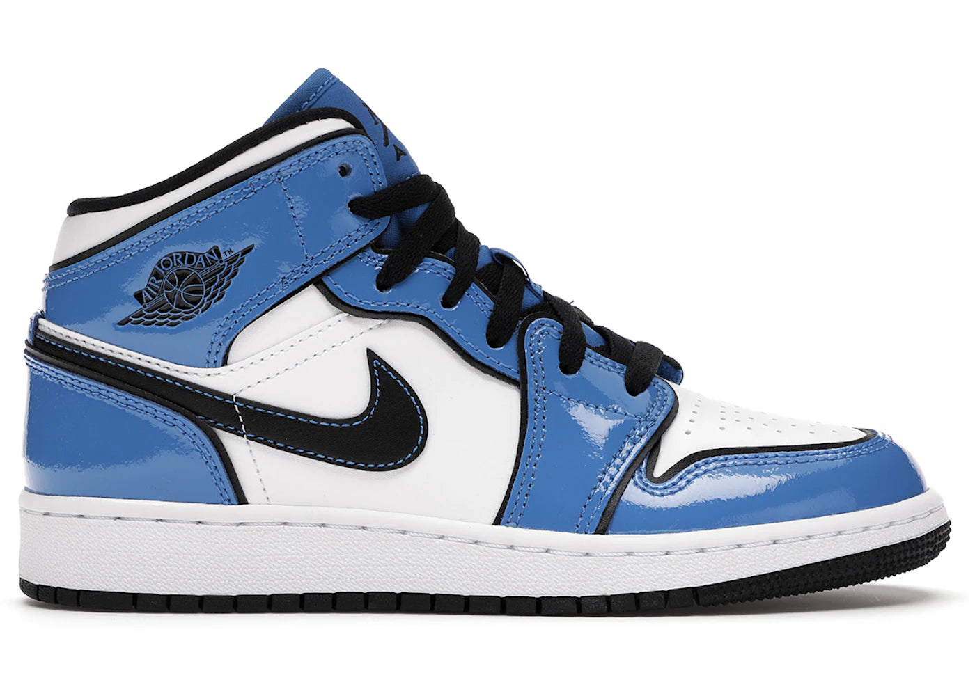 Jordan 1 Mid Signal Blue (Gs)