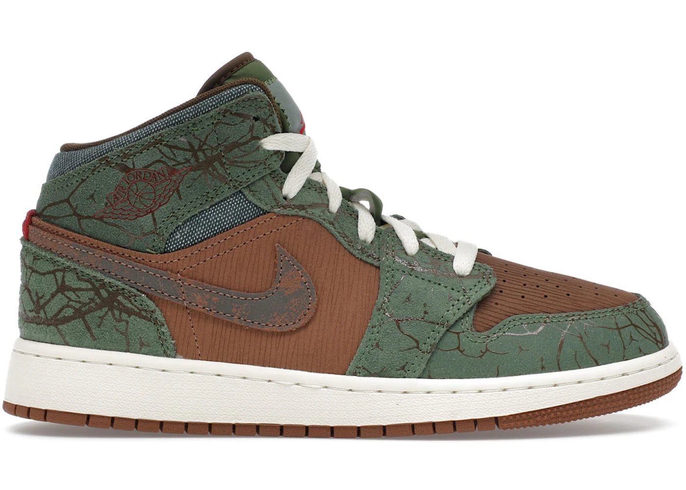 Jordan 1 Mid Treeline (Gs)
