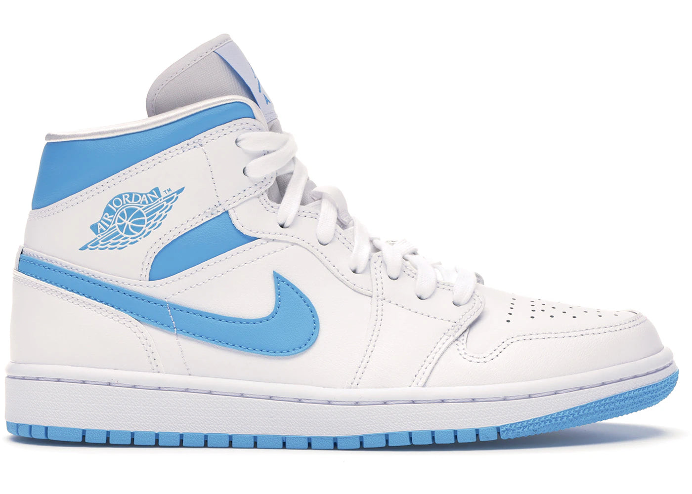 Jordan 1 Mid Unc (Women'S)