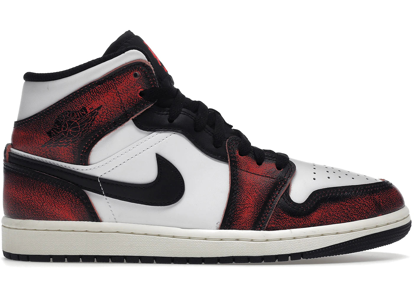 Jordan 1 Mid Wear-Away Chicago